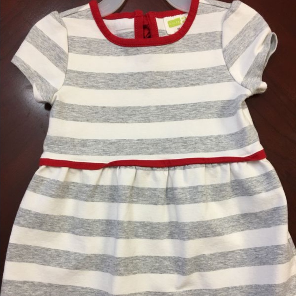 Crazy 8  Striped Little Girls Dress